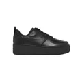 Windsor Smith Racerr Leather Flatform Sneaker in Black 6