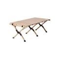 Gardeon Outdoor Folding Camping Table 120cm in Brown