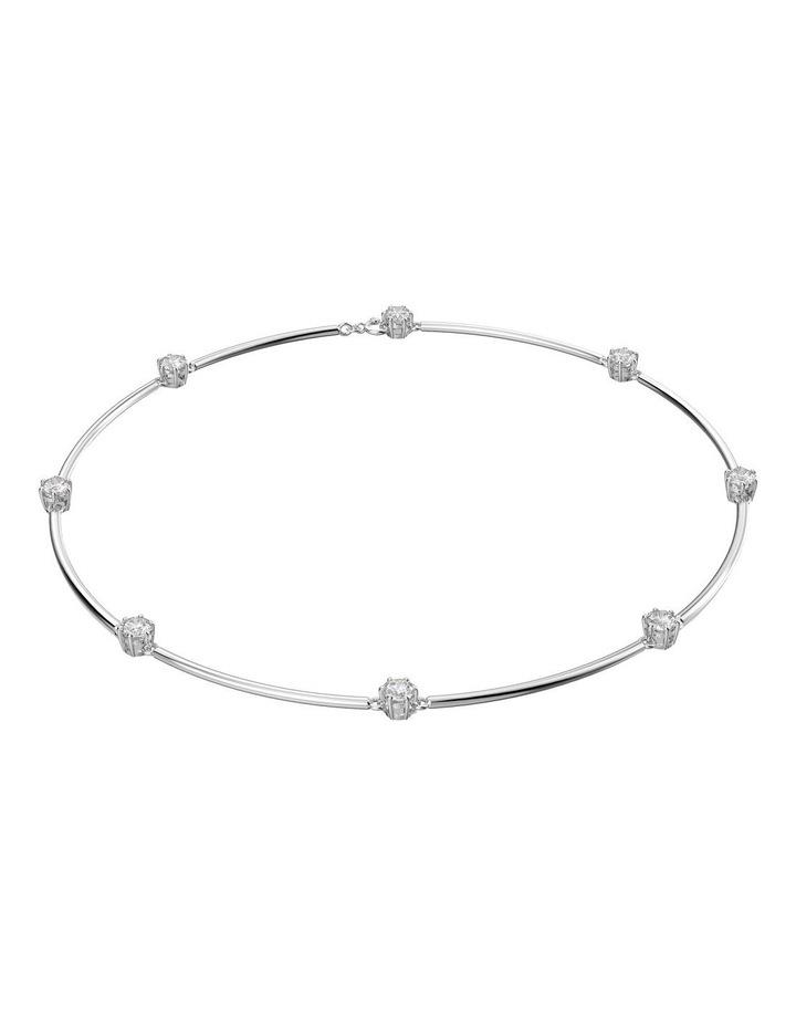 Swarovski Constella Necklace Round Cut Rhodium Plated in White One Size