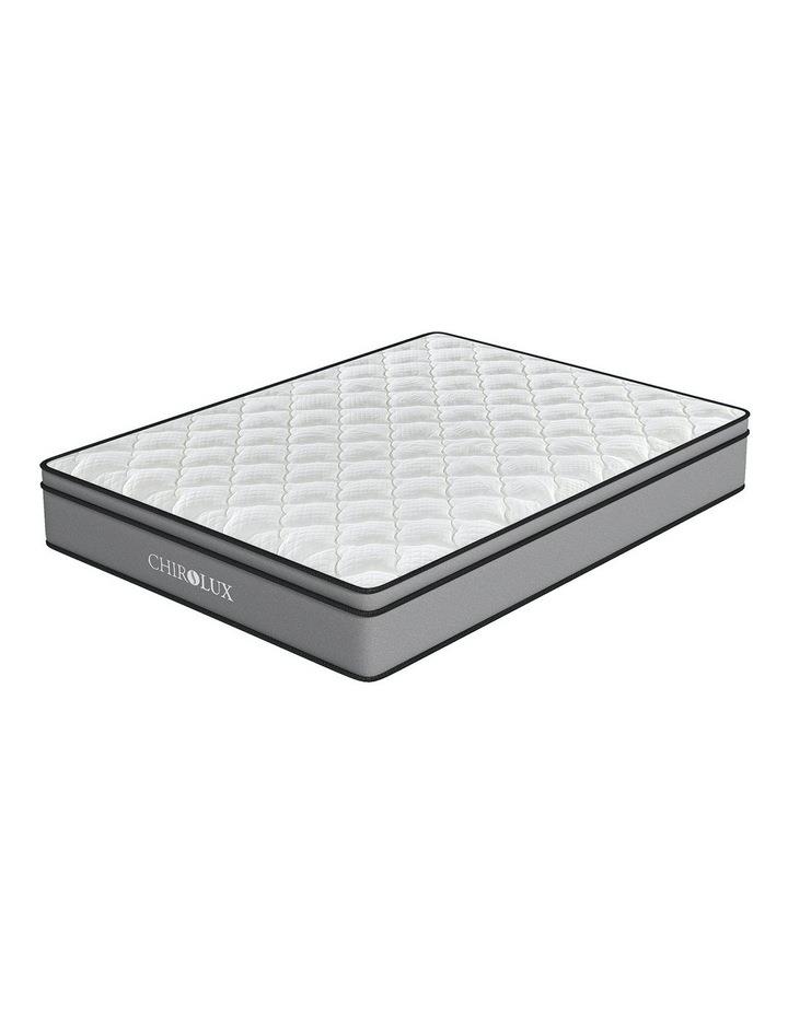 Chiro Lux Chiro Lux Cooling Latex Pocket Spring Mattress in White Grey King Bed