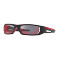 Prada Linea Rossa PS 02YS Sunglasses in Matte Black/Red Black
