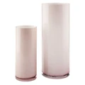 Linen House Mirage Vases in Wysteria Blush Medium
