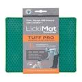 Lickimat Soother PRO Tuff Slow Food Licking Mat for Dogs in Green
