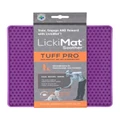 Lickimat Soother PRO Tuff Slow Food Licking Mat for Dogs in Purple
