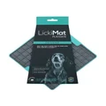 Lickimat Playdate Tuff Slow Food Bowl Anti-Anxiety Mat for Dogs in Blue