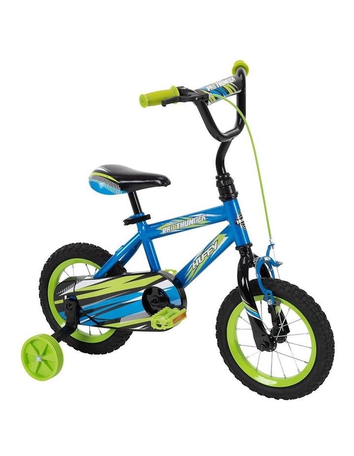 HUFFY Pro Thunder 12" Bicycle with Training Wheels in Blue