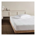 Linen House Everyday Waterproof Mattress Protector in White King