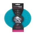 Lickimat Wall & Floor Suction Slow Feeder Dog Bowl in Blue