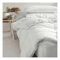Linen House Comfy Quilt in White Super King