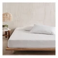 Linen House Kind Cotton Mattress Protector in White King