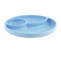 Chicco Silicone Divided Plate in Blue