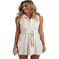 Ambition the Label Organic Cotton Short Dress in Beige 6