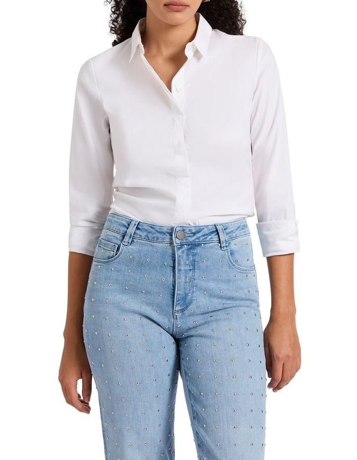 Marcs Carrie Classic Shirt in White 16