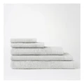 Vue Organic Towel Range in Lunar Rock Grey Bath Towel