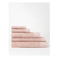 Vue Organic Towel Range in Pink Bath Sheet