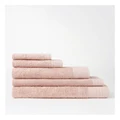 Vue Organic Towel Range in Pink Bath Mat
