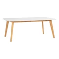 Innovatec Aimon Dining Table 150cm in Natural/White