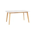 Innovatec Aimon Dining Table 150cm in Natural/White