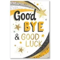 Simson Large Goodbye & Goodluck Card in Multi Assorted