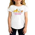 TWIDLA Personalised T-Shirts Lion King Strolling Into The Weekend Personalised Cotton T-Shirt in White 3