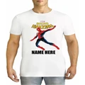 TWIDLA Personalised T-Shirts Marvel Beyond Amazing T-shirt in White S