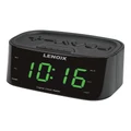 Lenoxx Radio Alarm Clock in Black