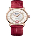 Mido Baroncelli Lady Necklace Watch in Red