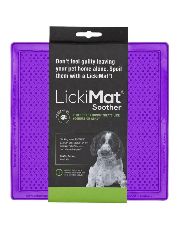 Lickimat Soother Original Slow Food Licking Mat in Purple