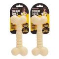 KG Small Rosewood Tough Toy Chicken Flavour x2 in Beige