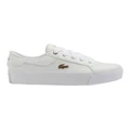Lacoste Ziane Platform Leather Sneaker in White 7
