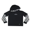 Quiksilver Checkers Hoody Youth in Black 8