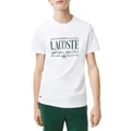 Lacoste Graphic Logo T-shirt in White XXL