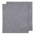 Ladelle Lina Stripe Kitchen Towel 2 Pack in Navy