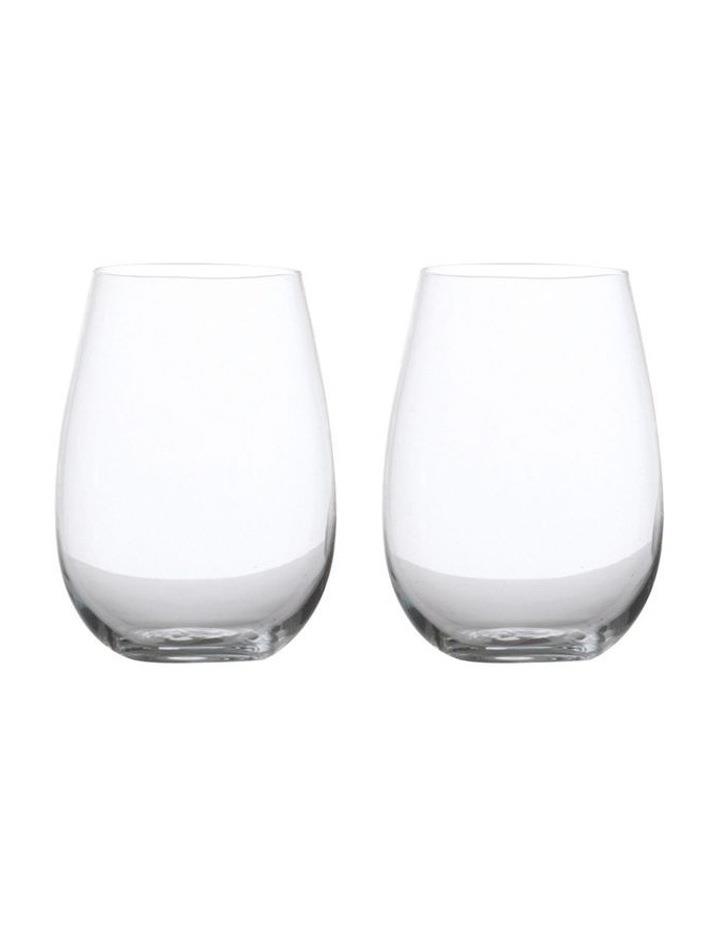 Maxwell & Williams Calia Stemless Wine Glass 500ml Set of 2 Gift Boxed Clear