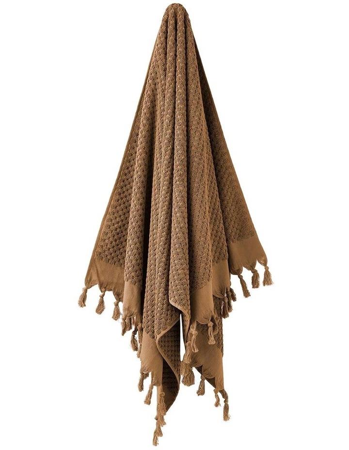 Aura Home Milos Bath Towel Range in Caramel Bath Towel