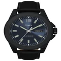 Timex Essex Ave TW2V42900 Leather Watch in Black