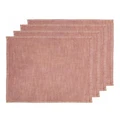 Ladelle Gibson Napkin 4 Pack in Pink