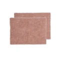 Ladelle Gibson Placemat 2 Pack in Pink