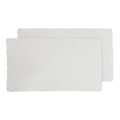 Ladelle Gibson Placemat 2 Pack in Natural White