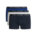 Tommy Hilfiger 3-Pack Logo Waistband Trunks in Multi Assorted M