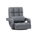 Artiss Floor Sofa Lounge Chair Swivel in Grey