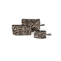 OiOi Packing Pouch Trio in Zebra Assorted