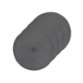 Ladelle Oslo Placemat 4 Pack in Charcoal