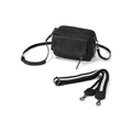 OiOi Playground Luxury Leather Cross-Body Bag in Jet Black