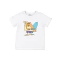 Quiksilver Surf Buddy Tee in White 4