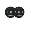 CORTEX 5kg Competition Bumper Pair of Plates in Black One Size