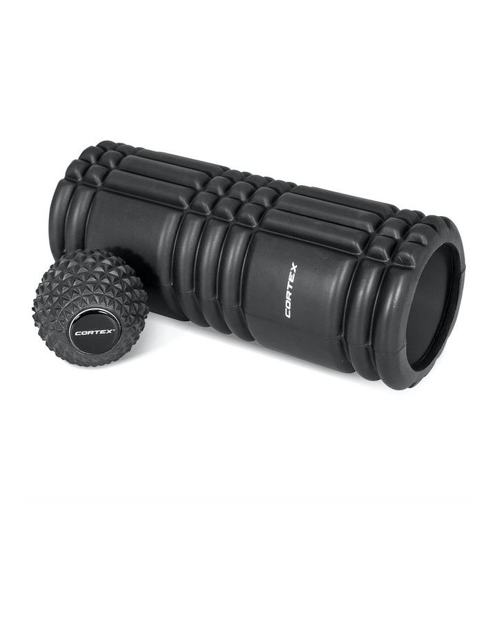 CORTEX GridSoft EPP Foam Roller & Massage Ball Set in Black One Size