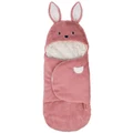 Gund Oh So Snuggly Blanket Bunny Wrap in Pink One Size