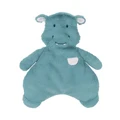 Gund Oh So Snuggly Hippo Lovey in Blue Aqua One Size