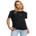 Roxy Ocean Road T-Shirt in Black XS